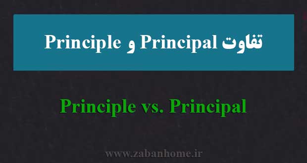 high school principal vs principle