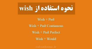 کاربرد wish
